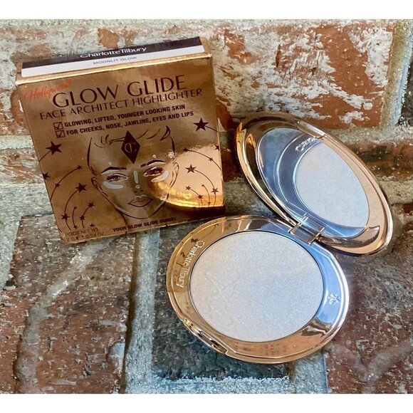 Charlotte Tilbury Glow Glide Face Architect Highlighter *Moonlit Glow* NIB - Picture 1 of 4